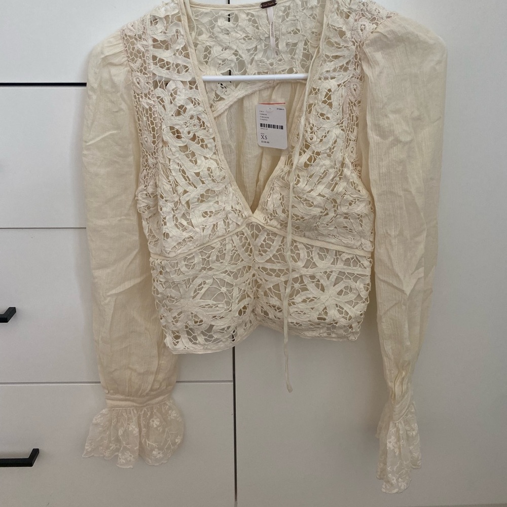 Free people lace top